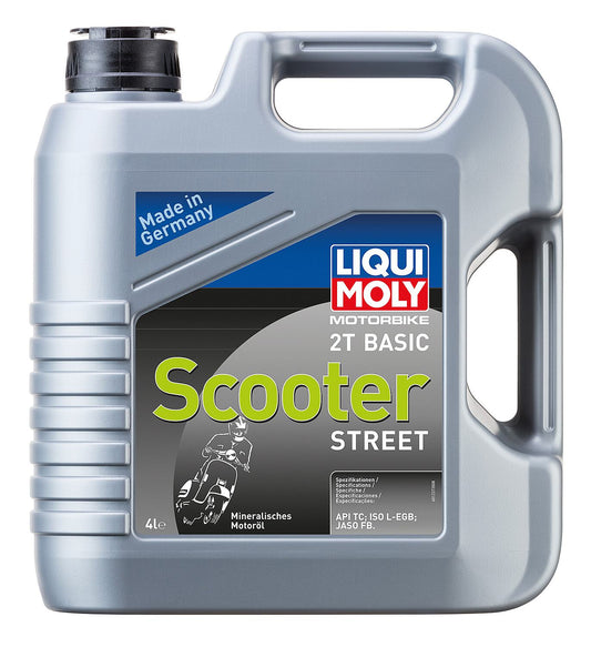 2-Takt-Motoröl LIQUI MOLY Motorbike 2T Basic Scooter Street 4l Kanister