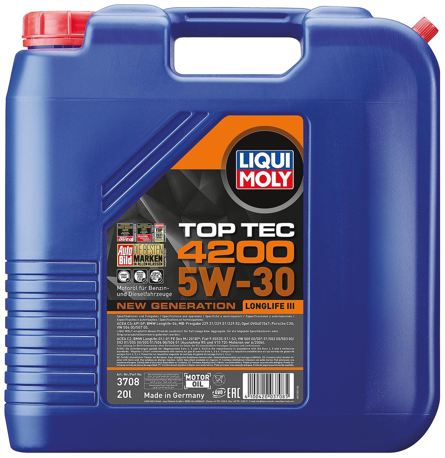 Huile moteur LIQUI MOLY Top Tec 4200 5W-30