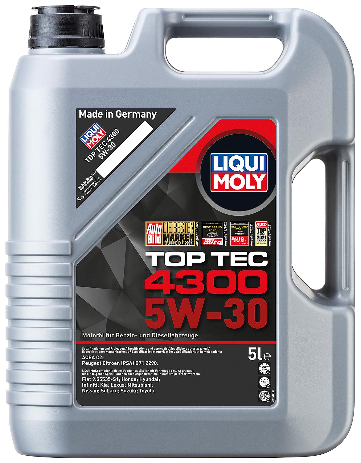 Motoröl LIQUI MOLY Top Tec 4300 5W-30