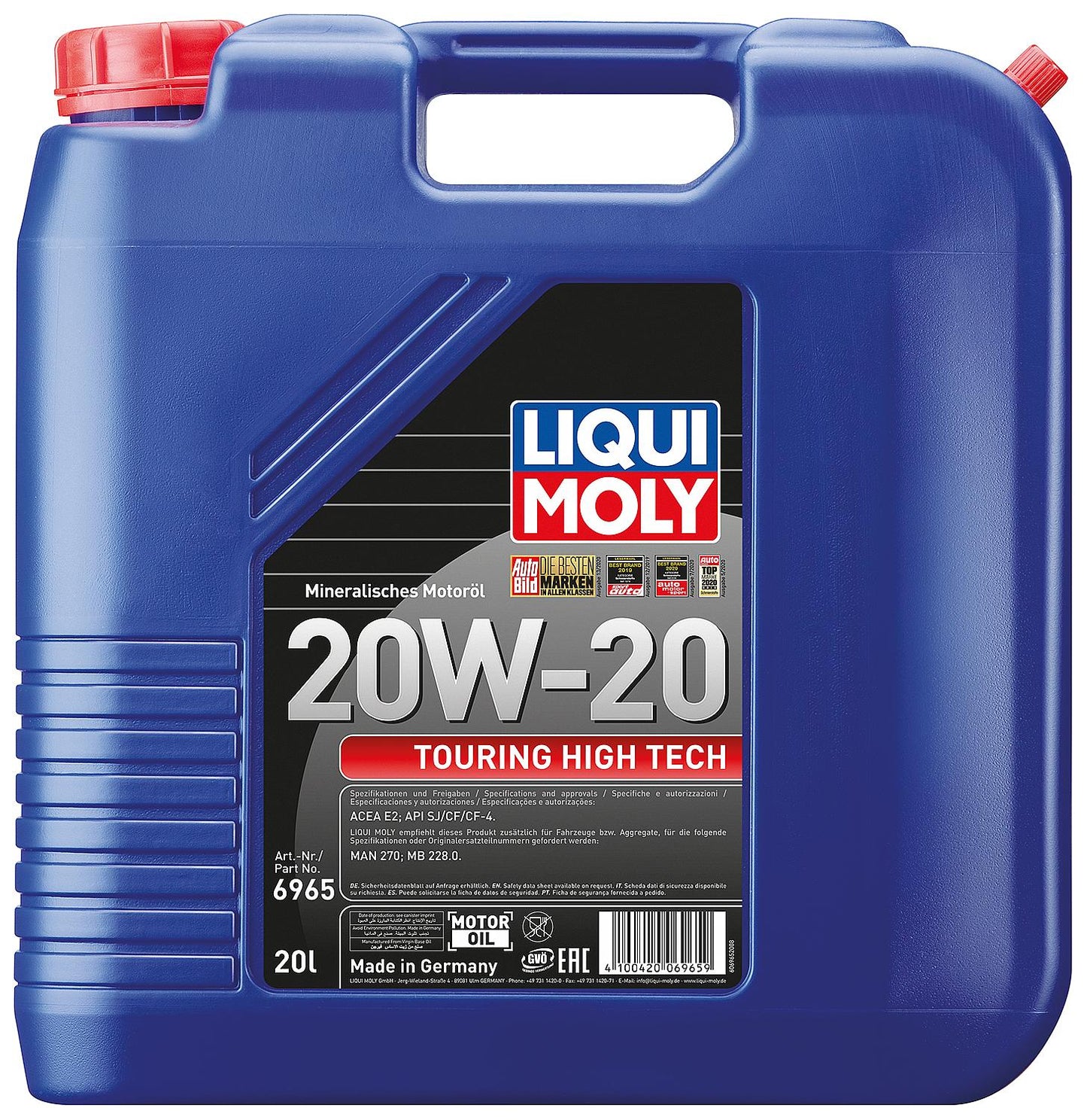Motoröl LIQUI MOLY Touring High Tech 20W-20
