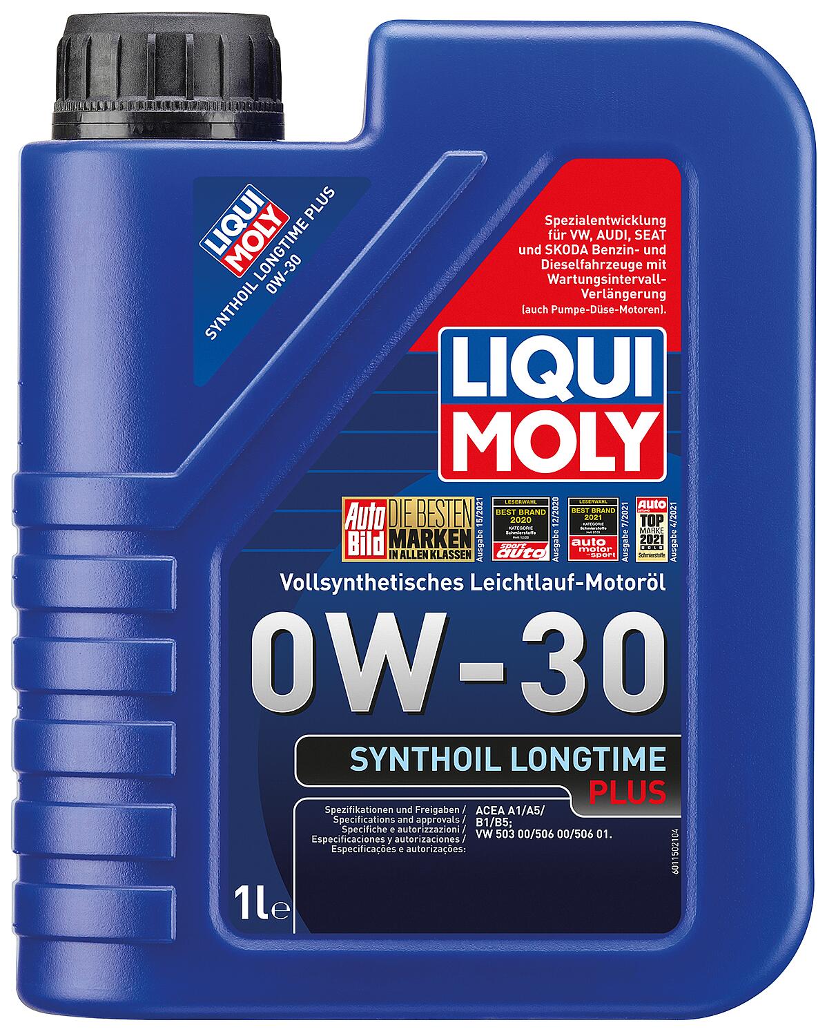 Motoröl LIQUI MOLY Synthoil Longtime Plus 0W-30