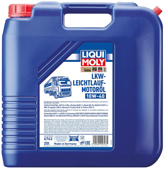 Motoröl (Nfz) LIQUI MOLY LKW-Leichtlauf 10W-40