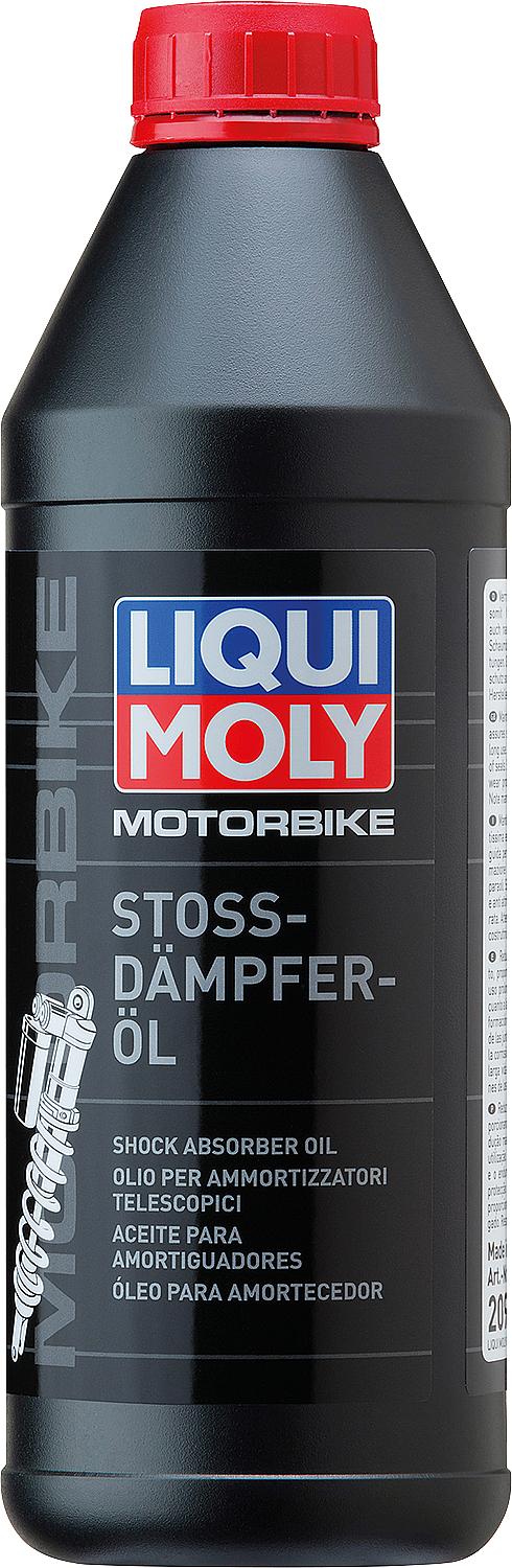 Huile pour amortisseurs de moto LIQUI MOLY, bouteille de 1 litre