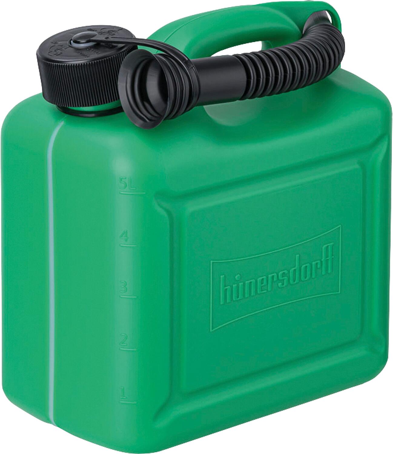 Bidon de carburant standard en plastique, 5 l, noir 8114000