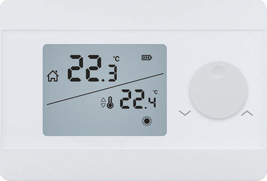 Thermostat d'ambiance numérique Imit Silver TA S, câblé