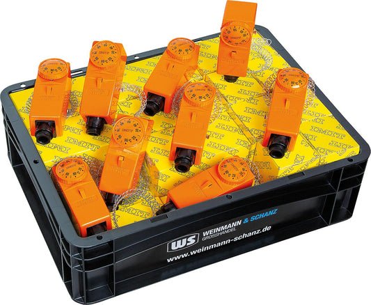 Lot de 20 thermostats TCE-BRC à montage en surface avec boîte WS