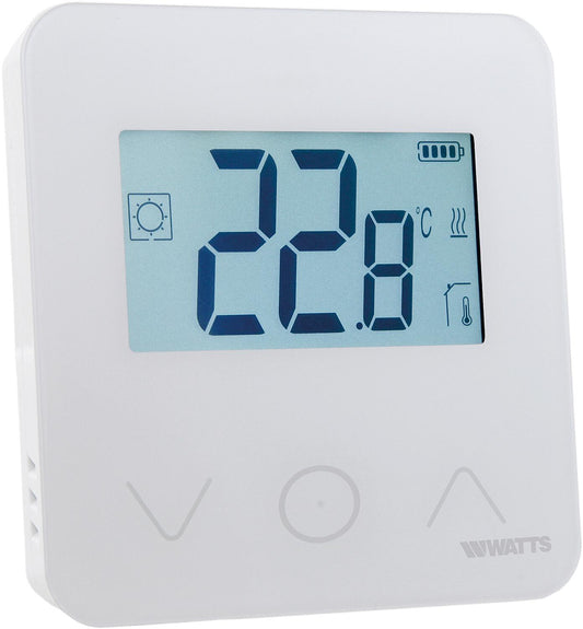 Thermostat sans fil Watts, BT-D03-Rf-Blanc