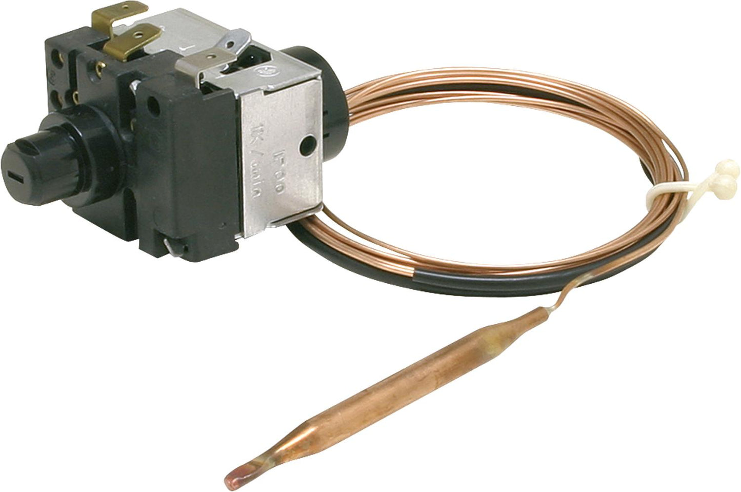 JUMO-Temperaturbegrenzer STB einstellbar von 95...120°C Typ 602031/81 Einbauthermostat