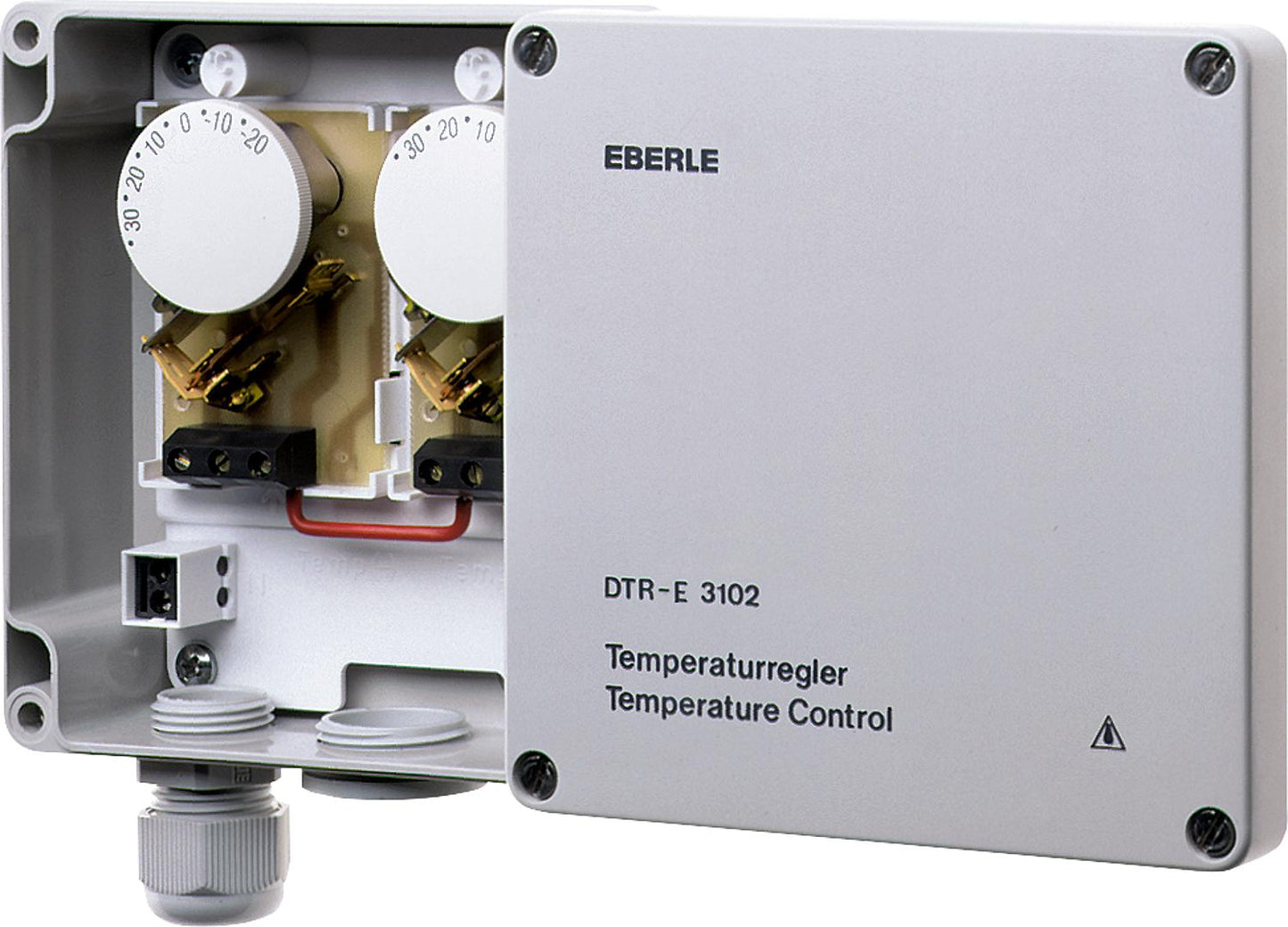 Electromechanical controller for roof gutter heating system type DTR-E 3102 -20 ... 35°C