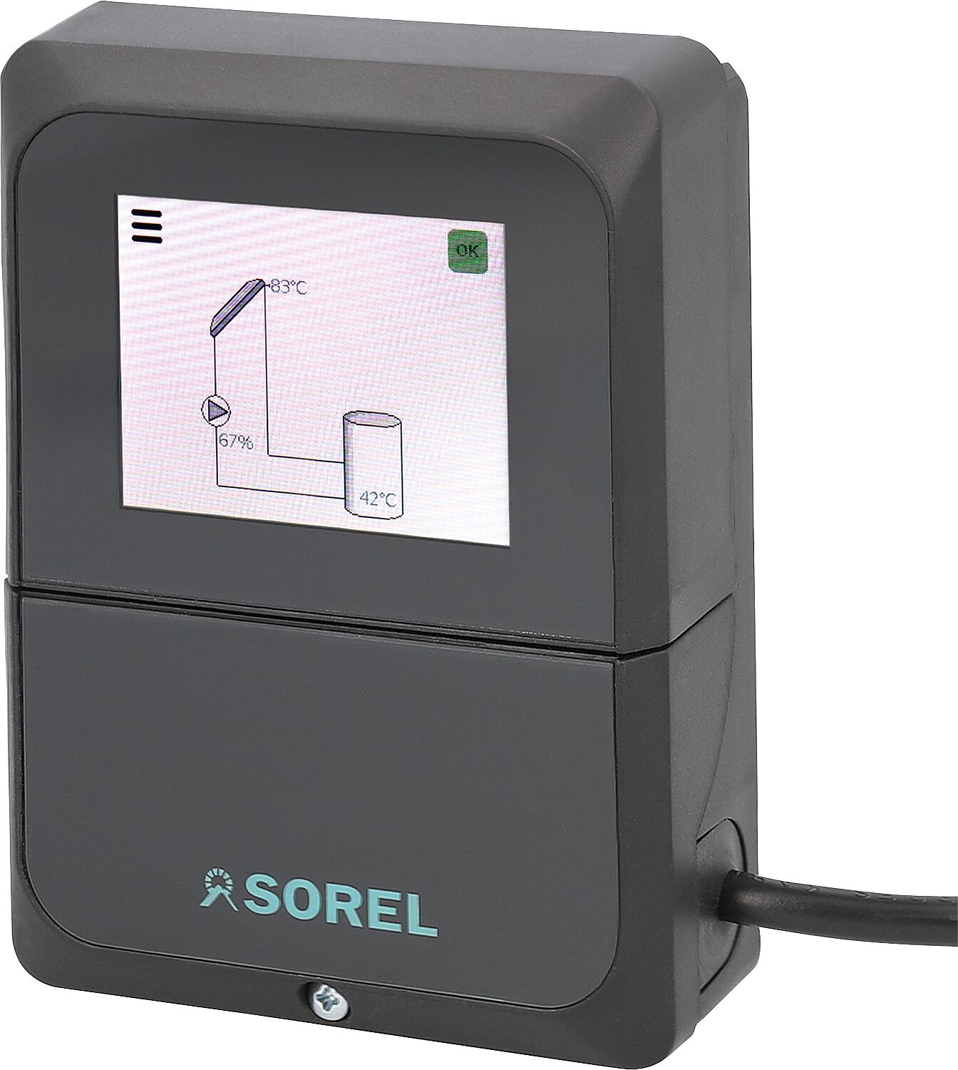 Temperaturdifferenzregler Sorel TDC Smart Basic