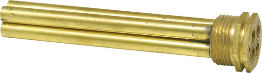 Manchon d'immersion en laiton 3/4'' Ø intérieur 7 mm, pour 4 capteurs, longueur d'installation 130 mm