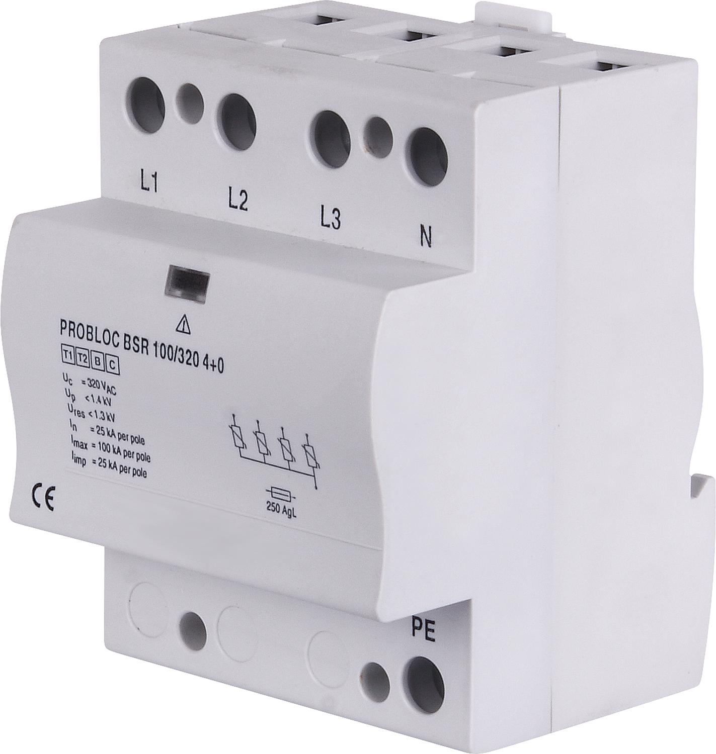Combined surge arrester PV Pollmann BSR FS TNC