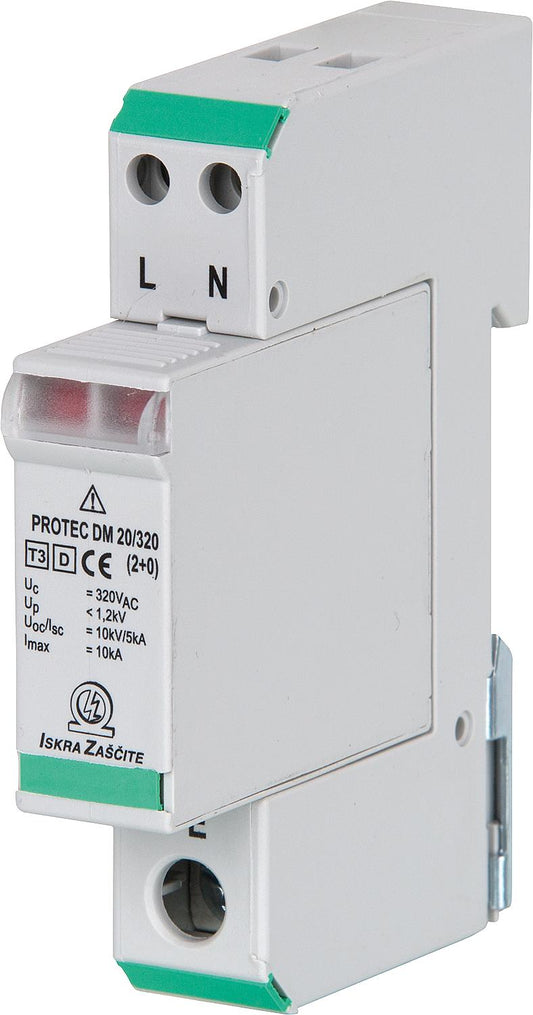 Pollmann DM (R) 10 (2+0) surge arrester