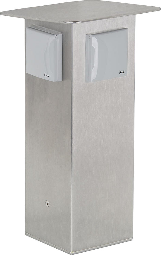 Prises de jardin en acier inoxydable avec interrupteur marche/arrêt