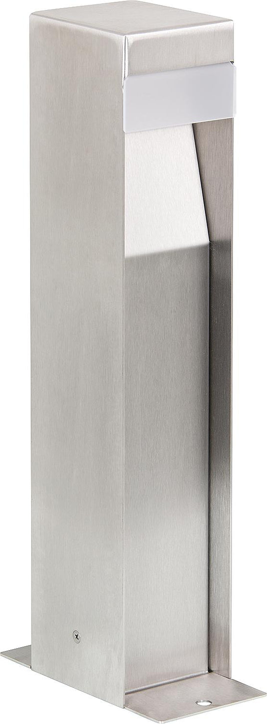 Garden light made of brushed stainless steel, LED 1.8W - 200lm, 400mm high