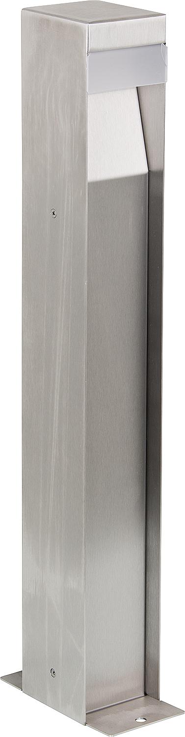 Garden light made of brushed stainless steel, LED 1.8W - 200lm, 400mm high