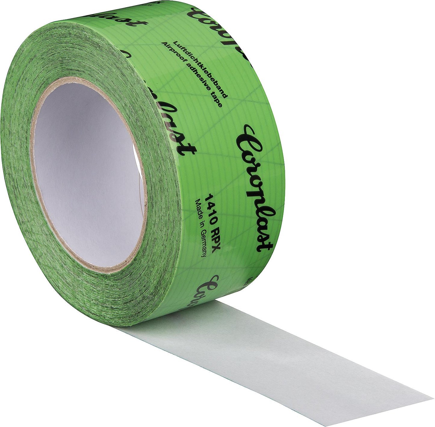 COROPLAST 1410 RPX green, grid-reinforced foil adhesive tape 60mm x 25m