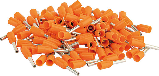 Insulated wire end ferrule, 0.5x12, orange bag of 100 pieces