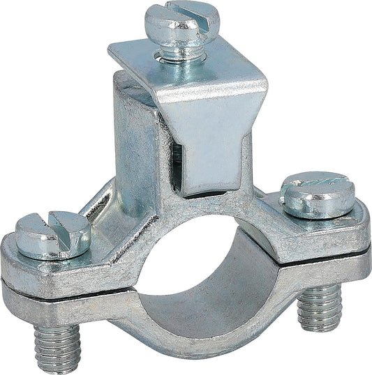 Grounding clamp zinc die-cast 3/8" (15-18mm) SINGLE