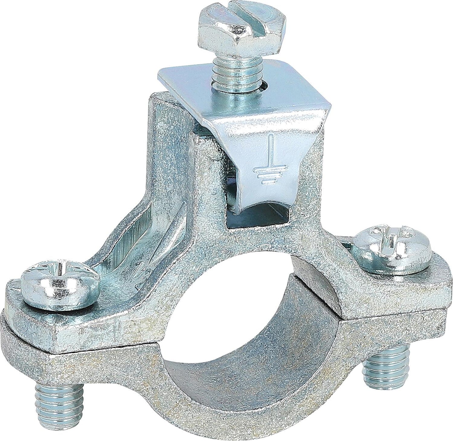 Grounding clamp zinc die-cast 3/8" (15-18mm) SINGLE