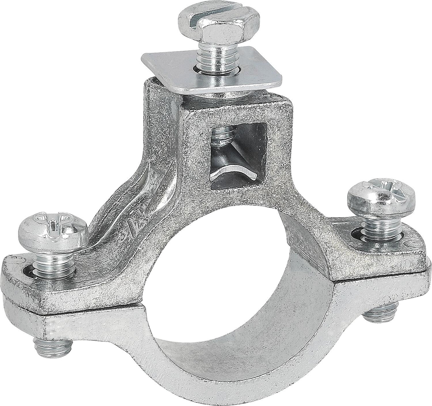 Grounding clamp zinc die-cast 3/8" (15-18mm) SINGLE