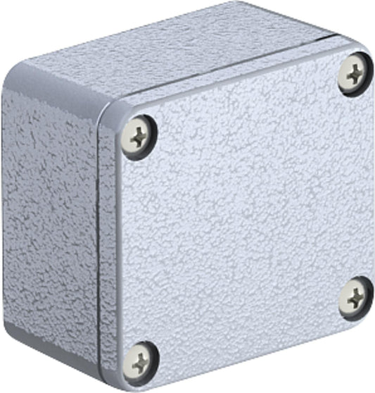 OBO aluminum empty enclosure 64x58x36 silver-grey, 1 piece