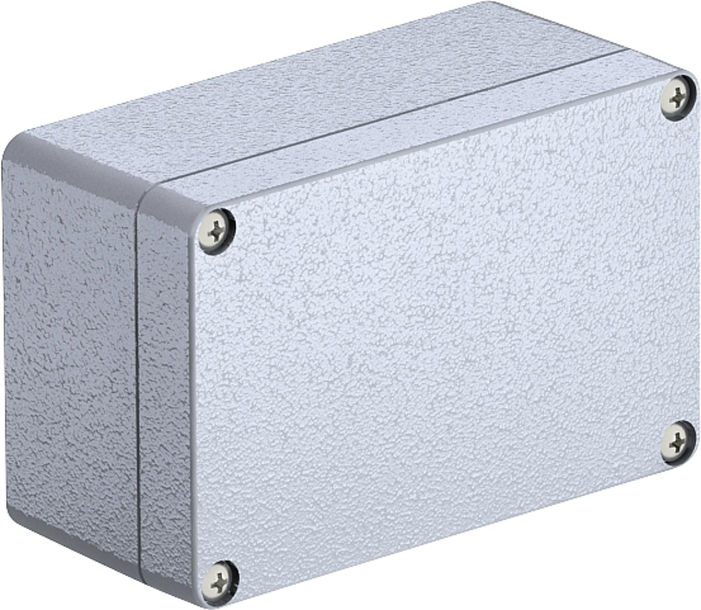 OBO aluminum empty enclosure 64x58x36 silver-grey, 1 piece