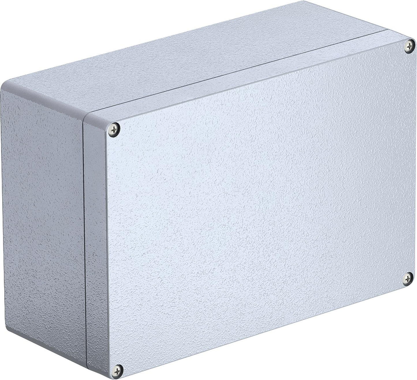 OBO aluminum empty enclosure 64x58x36 silver-grey, 1 piece