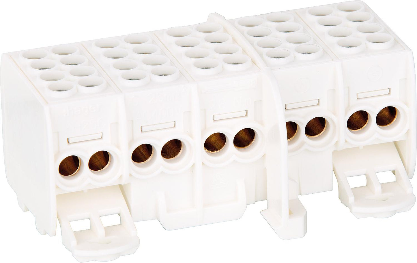 Hauptleiter-Abzweigklemmen KH C, weiß, 1,5-25mm²/1,5-16mm²