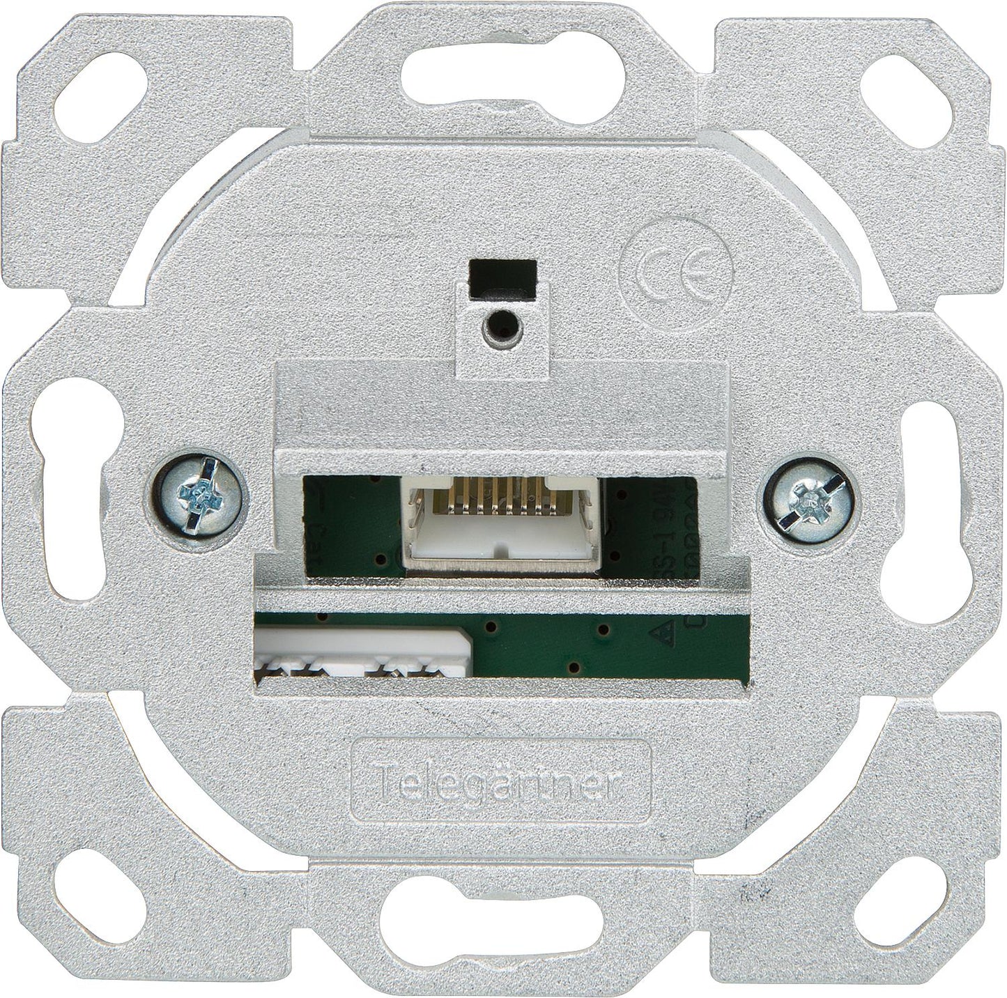 Junction box AMJ45 8 K Up/50 Cat.6A(IEC) alpine white 1 piece