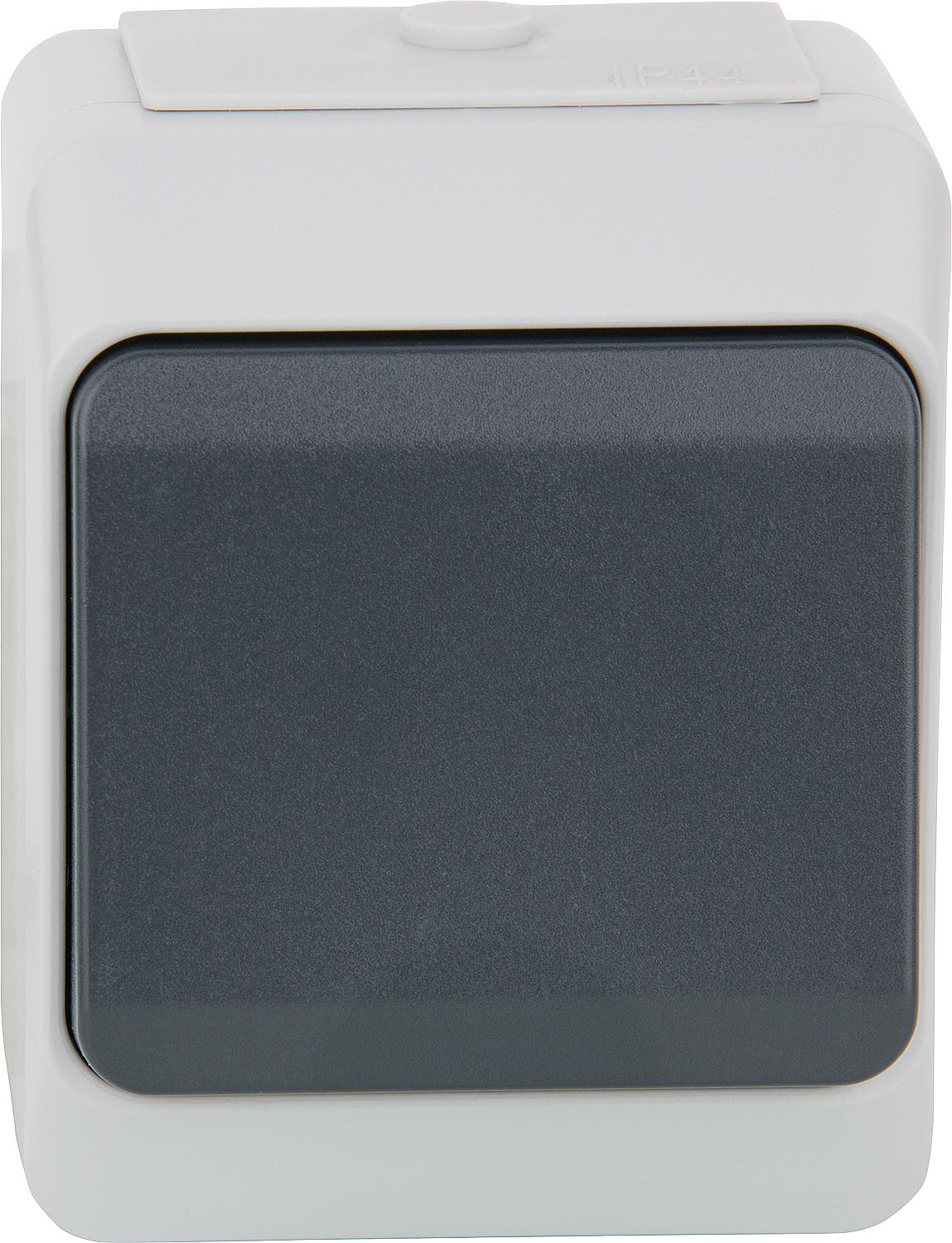Nortic IP 44 surface-mounted changeover switch