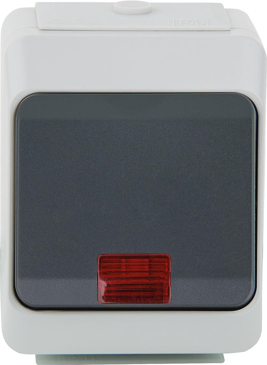 Nortic IP 44 surface-mounted emergency heating switch