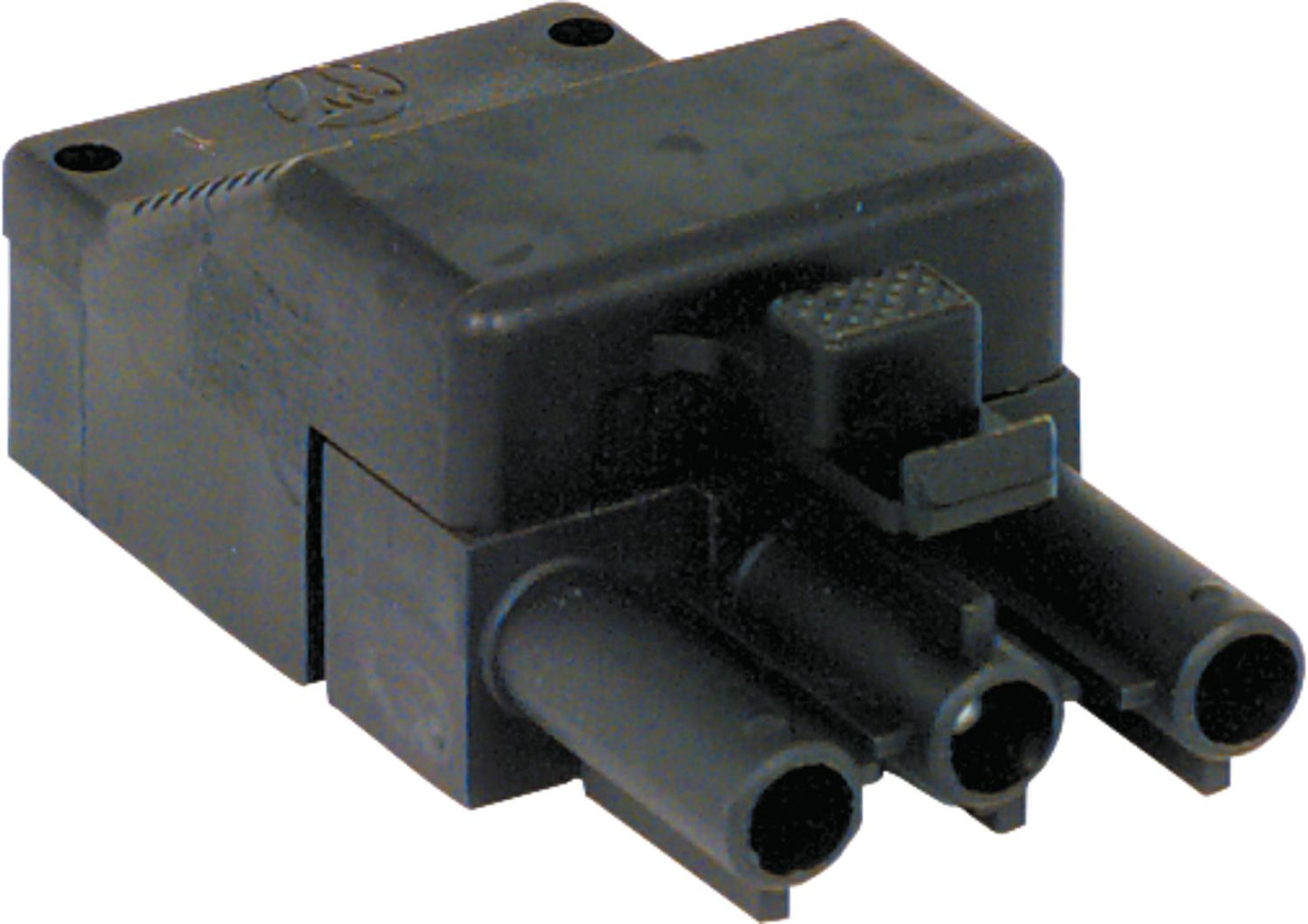 3-pin plug / black 250 V/16 A Wieland system