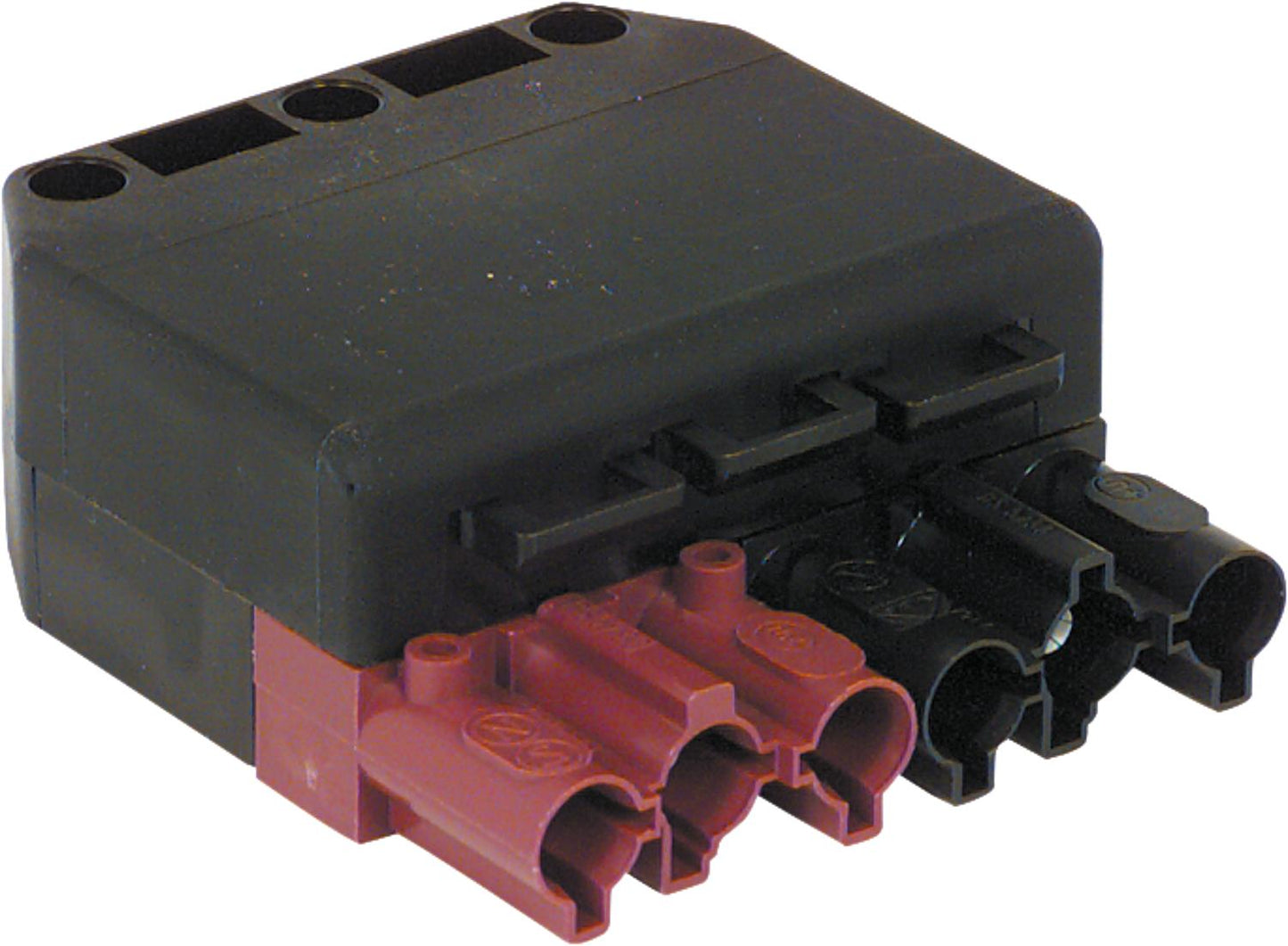 6-pin black/brown connector, 250/400V, 16A, Wieland system