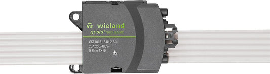 Adaptateur pour câble plat, 250 V / 20 A, 5 broches, compatible avec le connecteur GST18i5 pour câbles de 5 x 2,5 mm²