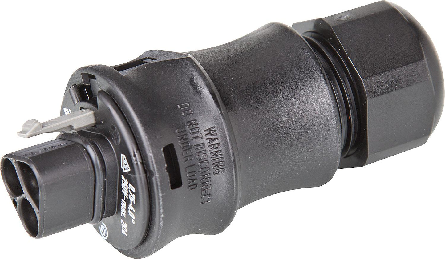 Wieland RST20i3 connector, 6-10 mm 3-pole, 250 V / 20 A with screw terminals