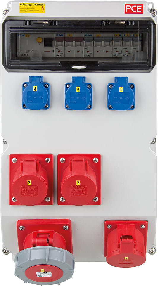 KS wall-mounted distribution box SÖLDEN 63/5 32/5 2x16/5 3xSSD