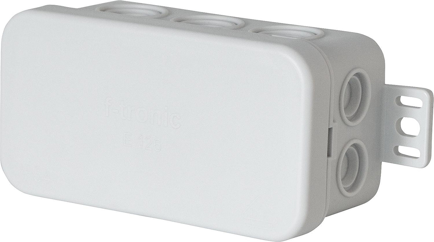 FR junction box F-Tronic IP54, 85x37x40mm, grey