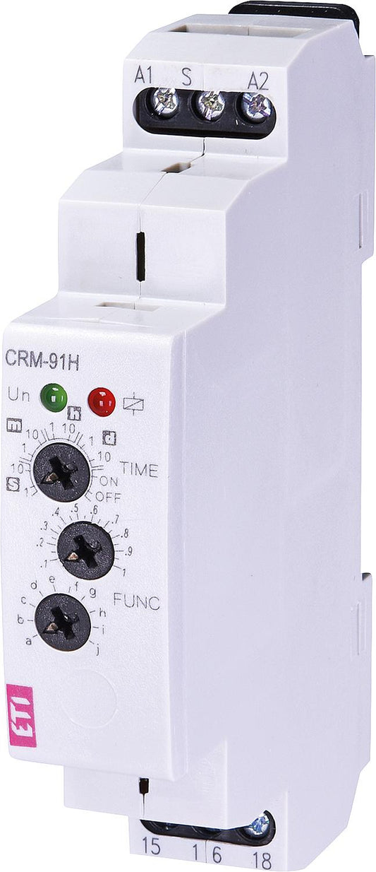 Multifunctional time relay 16A, 1W, 230V