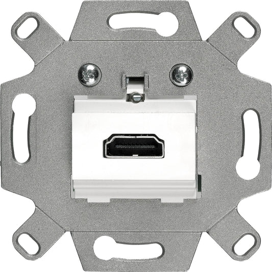 HDMI-Anschlussdose Siemens, Schraubklemmen weiss, 5TG2020-0