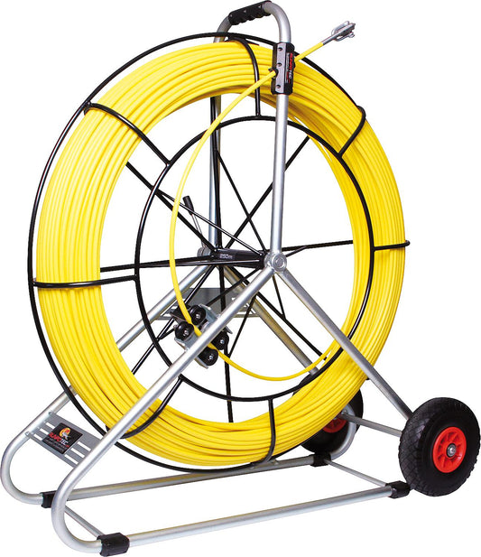 Cable pulling device RUNPOTEC fiberglass rod 300 m, Ø 1000 mm