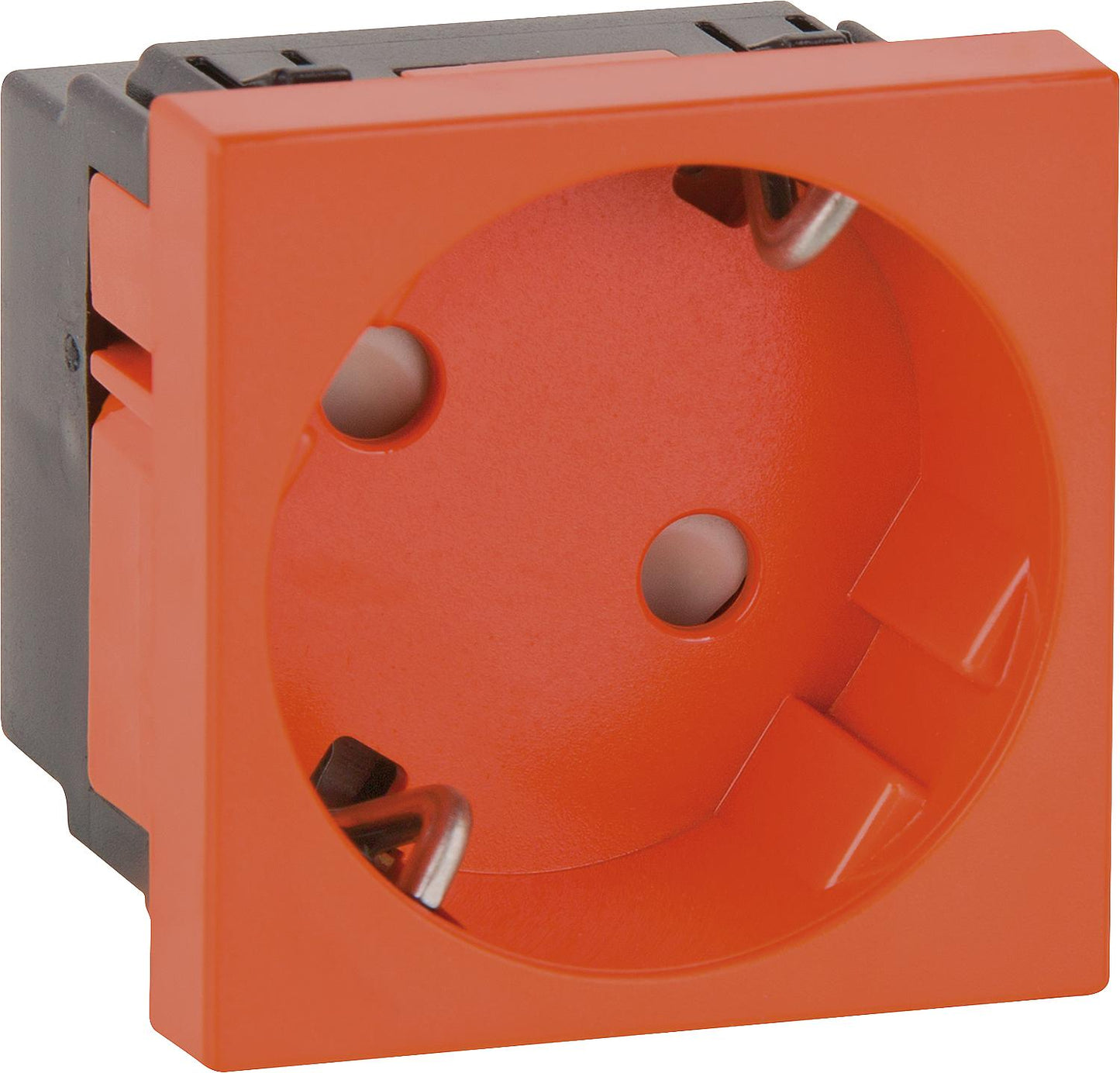 Prise sous plancher, calibre 45 mm, 3 voies, verte