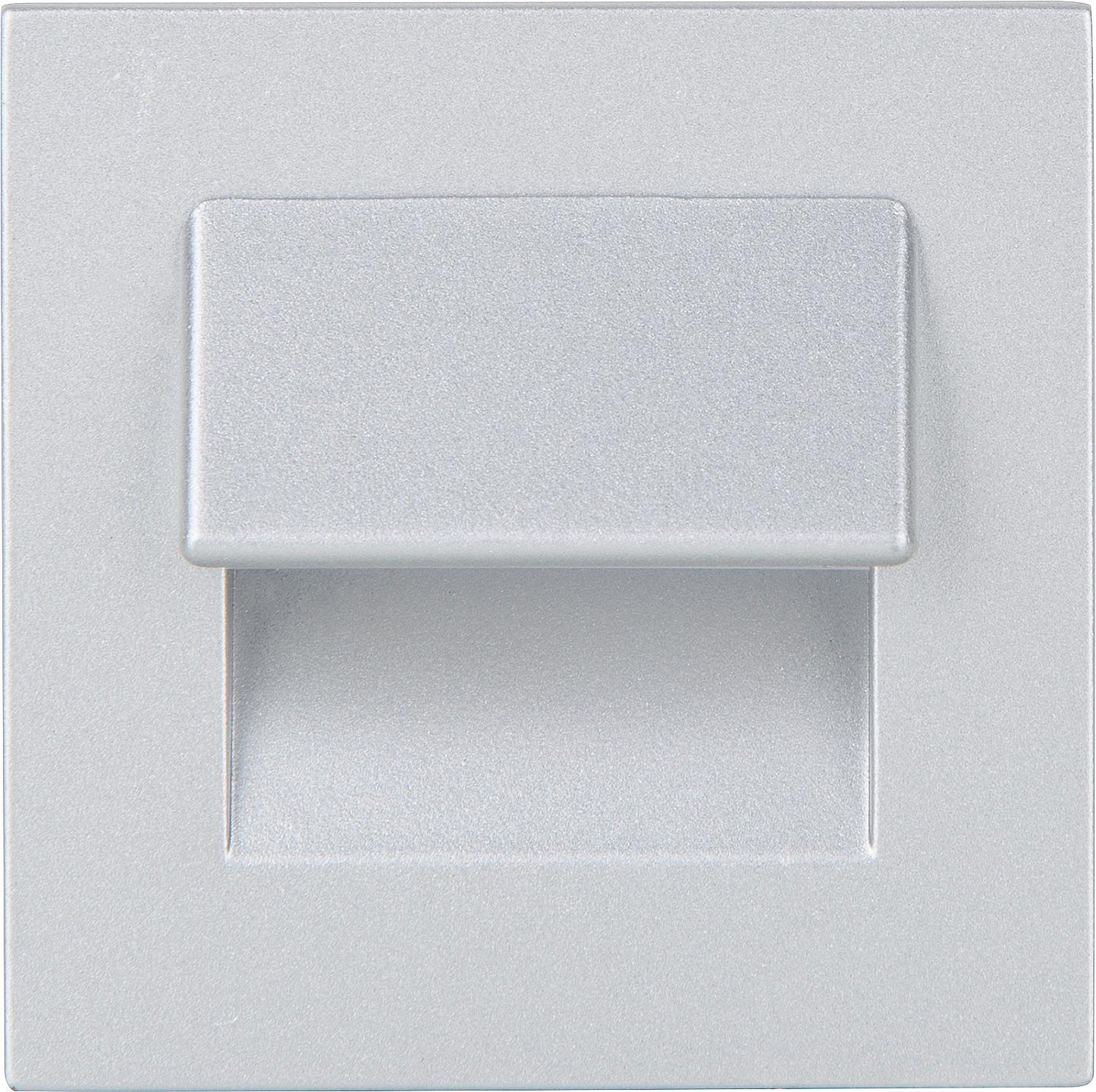 Recessed wall light Life LV/AL/BI 12V, aluminum, 70x70x33mm