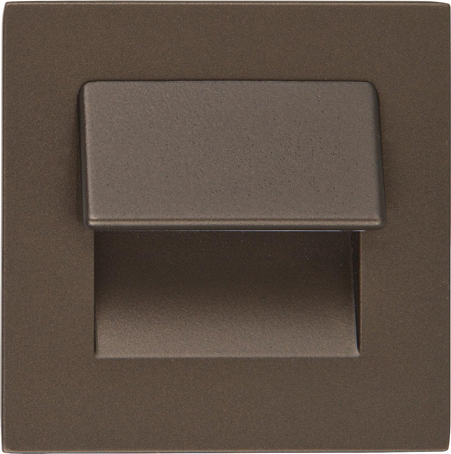 Recessed wall light Life LV230/AL/BI, 230V, aluminum, 70x70x43mm
