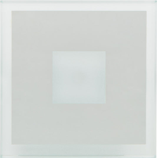 Brillanza BZK/LU/BI recessed light, 12V, glass, 75x75x14mm