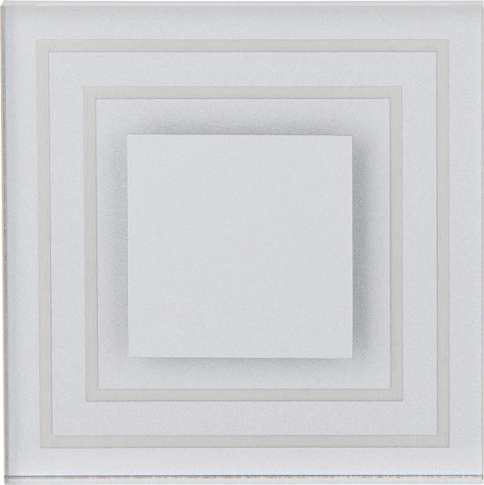 Recessed light Kristal CR01-230/AL/BC, 230V, aluminum, 75x75x40mm