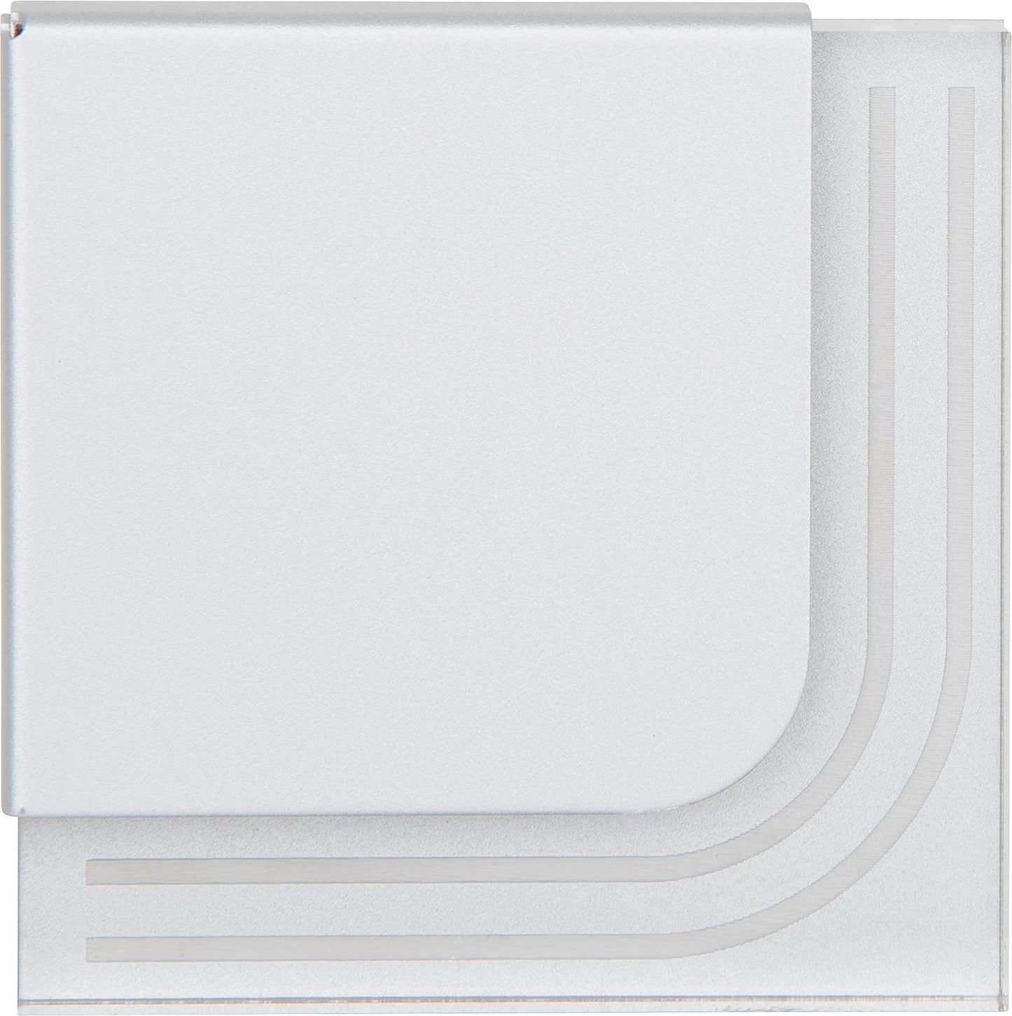 Recessed light Wave WV04/AL/BC, 12V, aluminum, 75x75x30mm