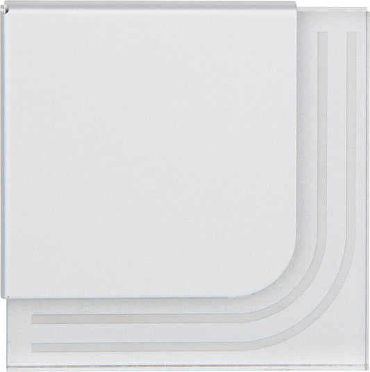 Recessed light Wave WV04/AL/BC, 12V, aluminum, 75x75x30mm