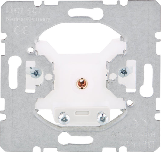Berker 4470 flush-mounted cable outlet with strain relief, 1 piece