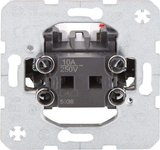 Berker 5036 flush-mounted push-button changeover switch, 250V, 1 piece
